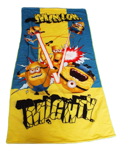 Toalla Minions Providencia Digital Microfibra