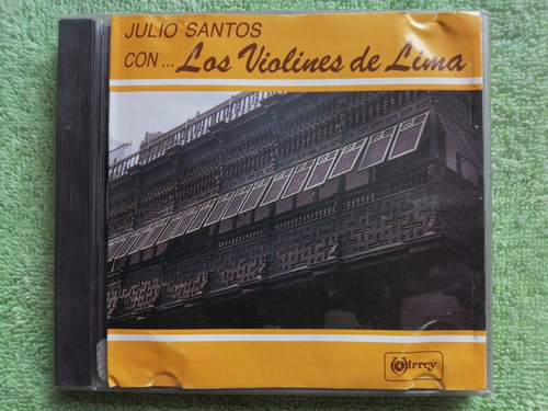 Eam Cd Julio Santos Con Los Violines De Lima 1986 20 Exitos