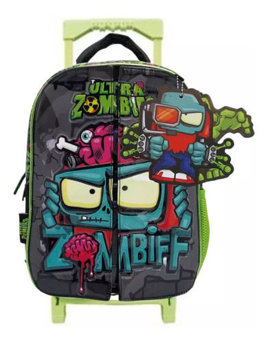 Mochila C/carro 12 Pulgadas Zombie Infection Om232