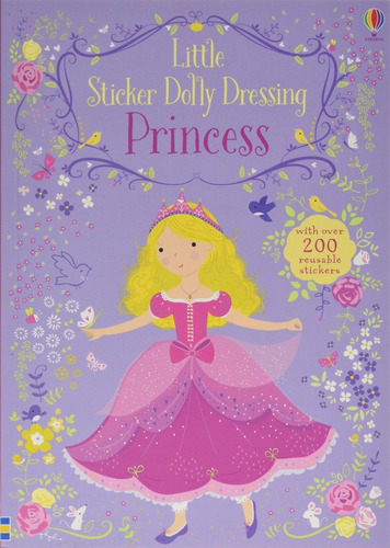 Imagen 1 de 2 de Libro Little Sticker Dolly Dressing Princess - Watt,fiona