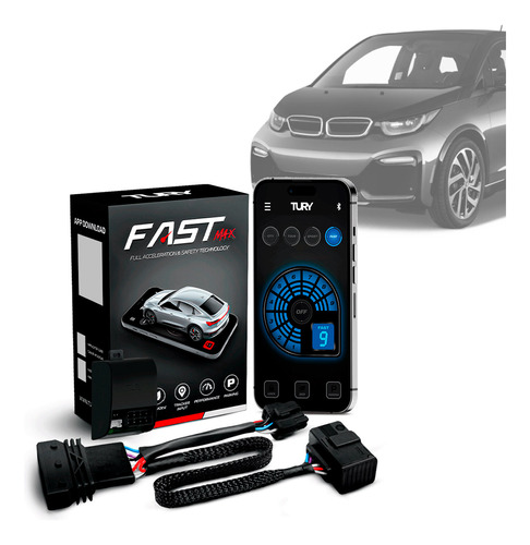 Módulo Acelerador Pedal Fast Com App Bmw I3 2014 15 16 17 18