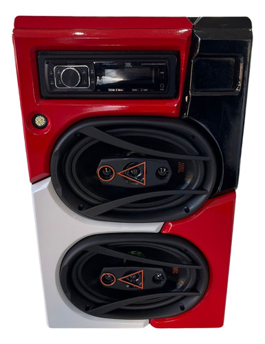 Caixa Bob 6x9 Jbl 240w Residencial + Modulo Taramps 400x4