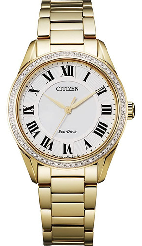 Citizen Women's Eco-drive Dress Classic Arezzo Diamond Watch