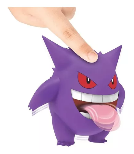 Brinquedo Boneco Articulado Pokémon Gengar 10 Cm Sunny