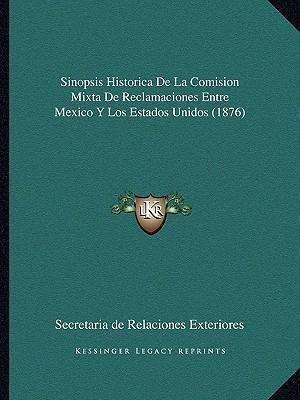 Libro Sinopsis Historica De La Comision Mixta De Reclamac...