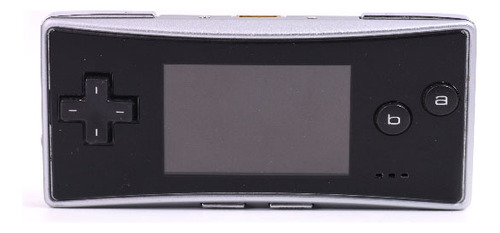 Consola Game Boy Micro  Body Plata Faceplate Negro