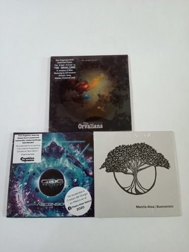 The Orvalians -cdg Project-mantis Atea -rockprogresivocds