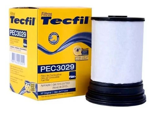 Filtro Comb. Diesel Gm S10 2.8 2012 A 2021 Tecfil Pec3029