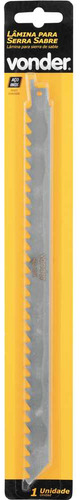Serra Sabre Bateria 12v Ssv122 Vonder Com Lâmina Ossos Carne