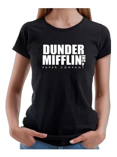 Camiseta Premium Unissex The Office Dunder Mifflin Paper Company