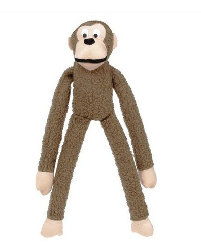 Imagem 1 de 1 de Brinquedo Mordedor Pelucia Macaco Grande Marrom Kelev Jambo