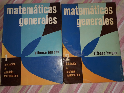 Libro De Matemáticas Generales - Alfonso Burgos