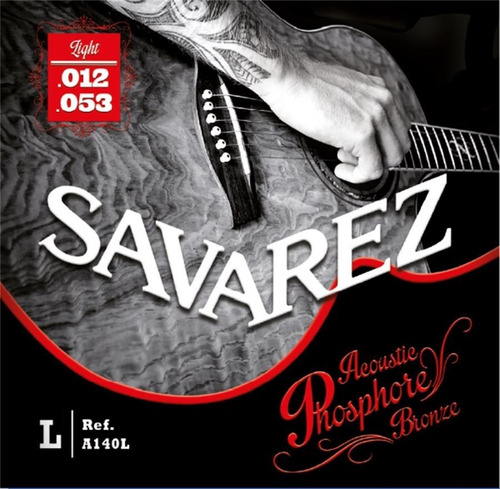 Encordado Savarez Acústica A140l Phosphore Bronze 012