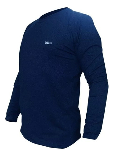 Remera Térmica Drb Micropolar Gris Hombre