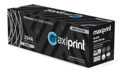 Toner Maxiprint Compatible Con Hp Cf510a Negro Serie 204a