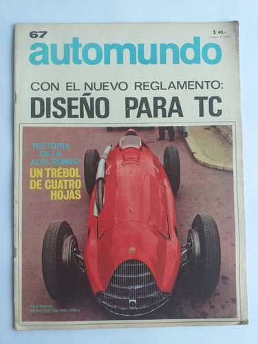 Revista Automundo Nro. 67 - Agosto 1966 * 