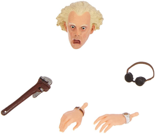 Neca Regreso Al Futuro Doc Brown Figura De Acción [ultima...