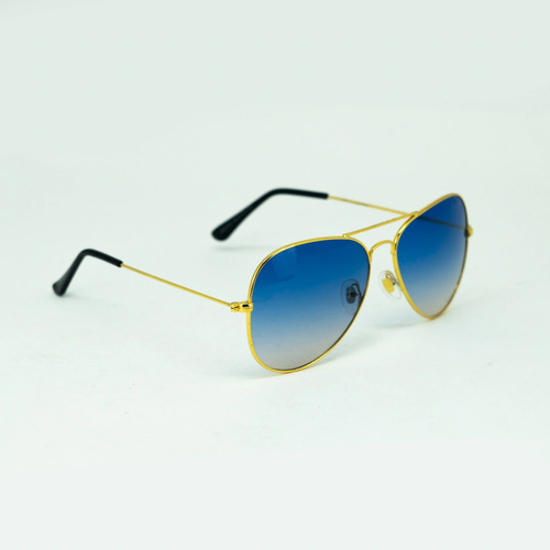 Óculos De Sol Nova York Cor Azul E Branco