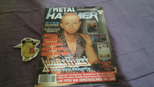 Revista Metal Hammer-nº39 Febrero 1991 (con Posters Gigante)