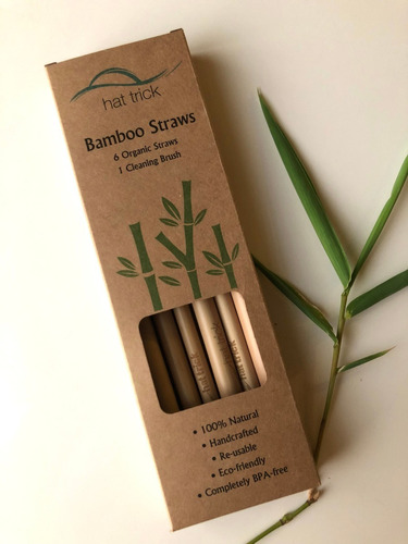 Sorbetes Pajitas Bambu Reciclables Organicas Ecologica, P248