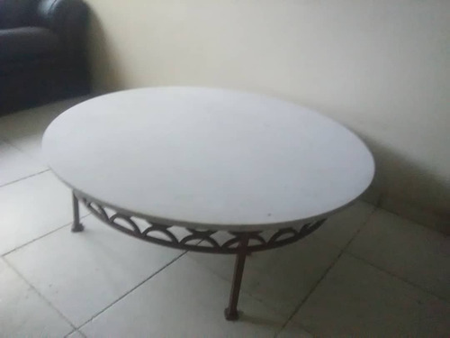 Mesa Central De Mármol Blanco Italiano