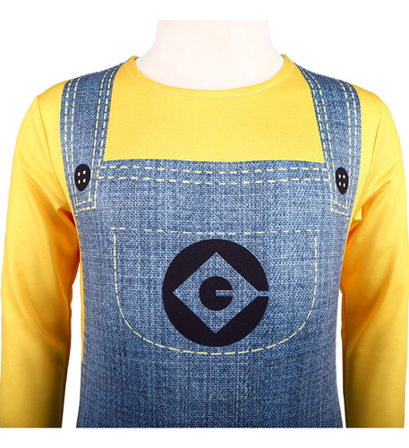 Shenanigans Traje Cosplay Body Hombrecito Amarillo