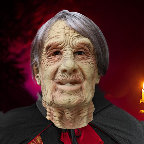 Cubierta Facial De Halloween Para Anciano Cubierta Facial Re