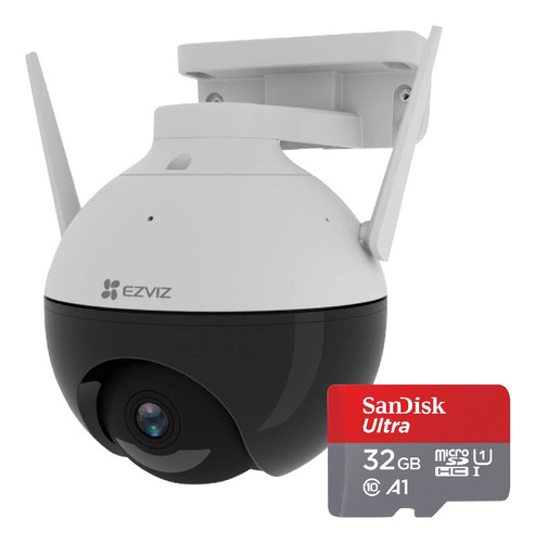 Camara Ip Wifi Ezviz C8c Con Movimiento + Micro Sd 32gb