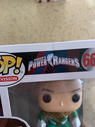 Imagen 3 de 3 de Figura Funko Pop, Power Rangers Green Ranger - Tommy - 669