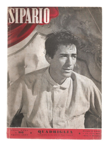 Revista Sipario Teatro Cinema Italiano Nº 96 Aprile 1954