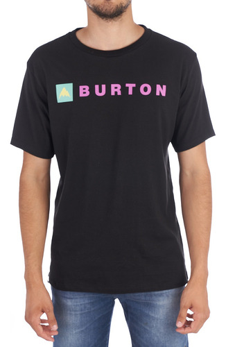 Remera Manga Corta Burton Vaultain Horizontal Pop