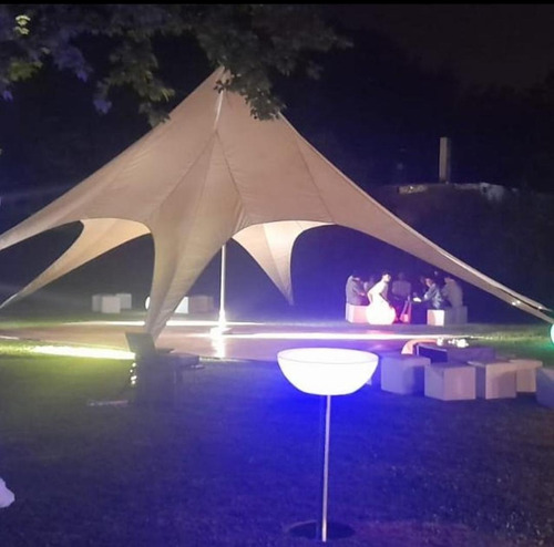 Carpa Beduina Estrella Gazebo Altar Living Piso Jupa Silla