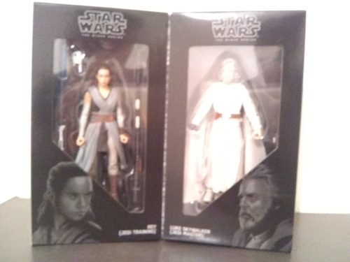 Ssdc Star Wars Luke Skywalwer Y Rey Black Series