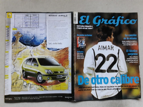 Revista El Gráfico Nº 4246 Aimar Valencia - Dos Suplementos