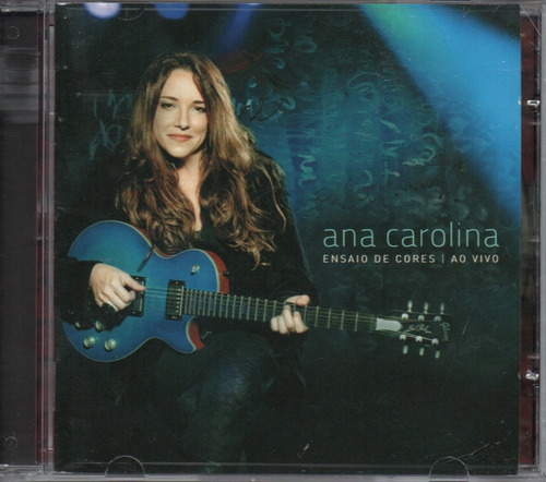 Cd Ana Carolina Ensaio De Cores Ao Vivo Novo Lacrado