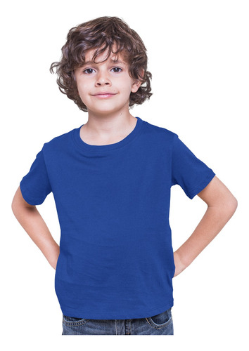 Camiseta Infantil Básica Conforto E Estilo Em Algodão 100%