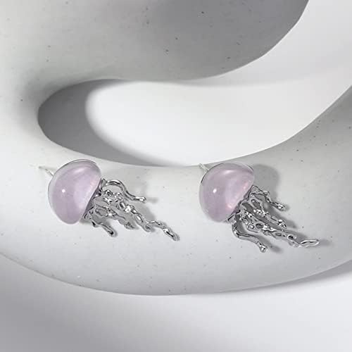 Fabmode Pendientes De Medusas Con Animales Del Océano, Joyer