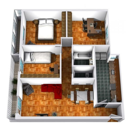 Imagen 18 de 18 de Departamento En Venta En Coghlan