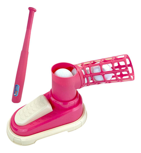 Infantil Ejetor De Bola De Pedal De Bola De Com 3 Bolas