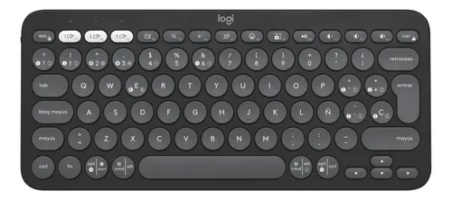 Teclado Bluetooth Logitech Pebble Keys 2 K380s Qwerty Españo