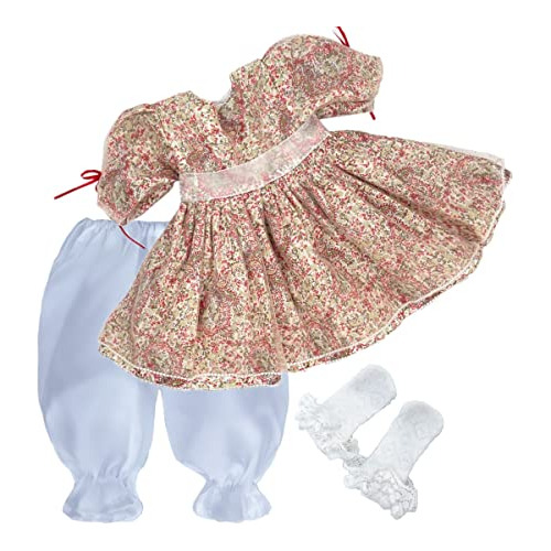 Ropa Muñeca Renacida, 22-24 , Vestido De Princesa