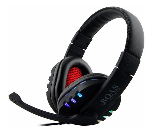 Fone Ouvido Gamer Headset Microfone Usb Pc 7.1 Led Xbox Boas