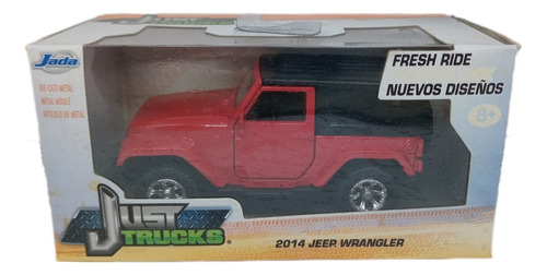 Jeep Wrangler 2014 Coleccion Jada Just Trucks 1/32