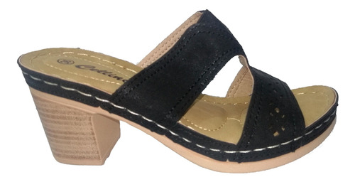 Imagen 1 de 1 de Sandalia De Mujer L14303 Negro