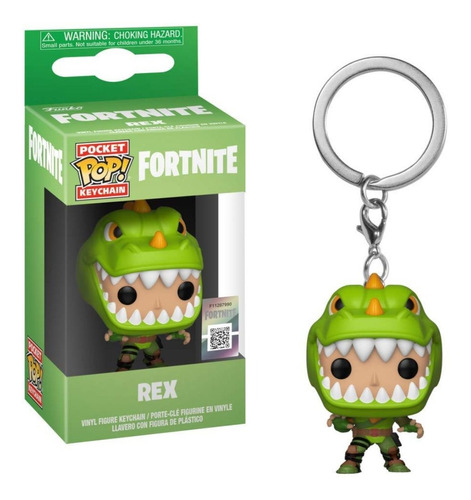 Llavero Funko Pop Keychain Fortnite - Rex