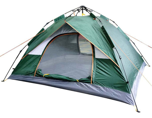 Carpa Camping 4 Personas Trekking Armado Automatico + Bolso