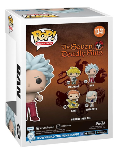 Funko Pop! Animation Seven Deadly Sins Ban