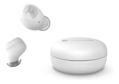 Audifonos Motorola Motobuds 150 In Ear Bluetooth Tws Blanco