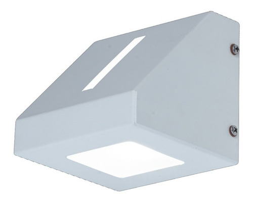 Aplique Pared Exterior Uni Direccional Chapa Led 6w Monaco