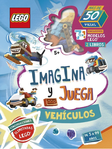 Libro Lego Iconic. Imagina Y Juega. Vehículos